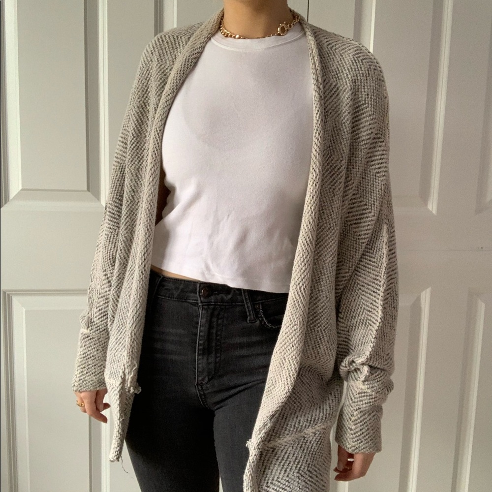 Free People oversized cardigan